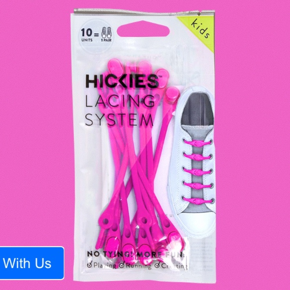 NWT Hickies lacing system